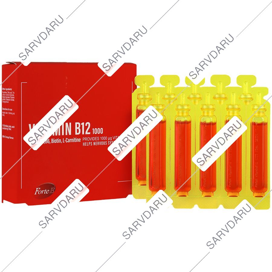ویتامین ب12 فورت ای 1000