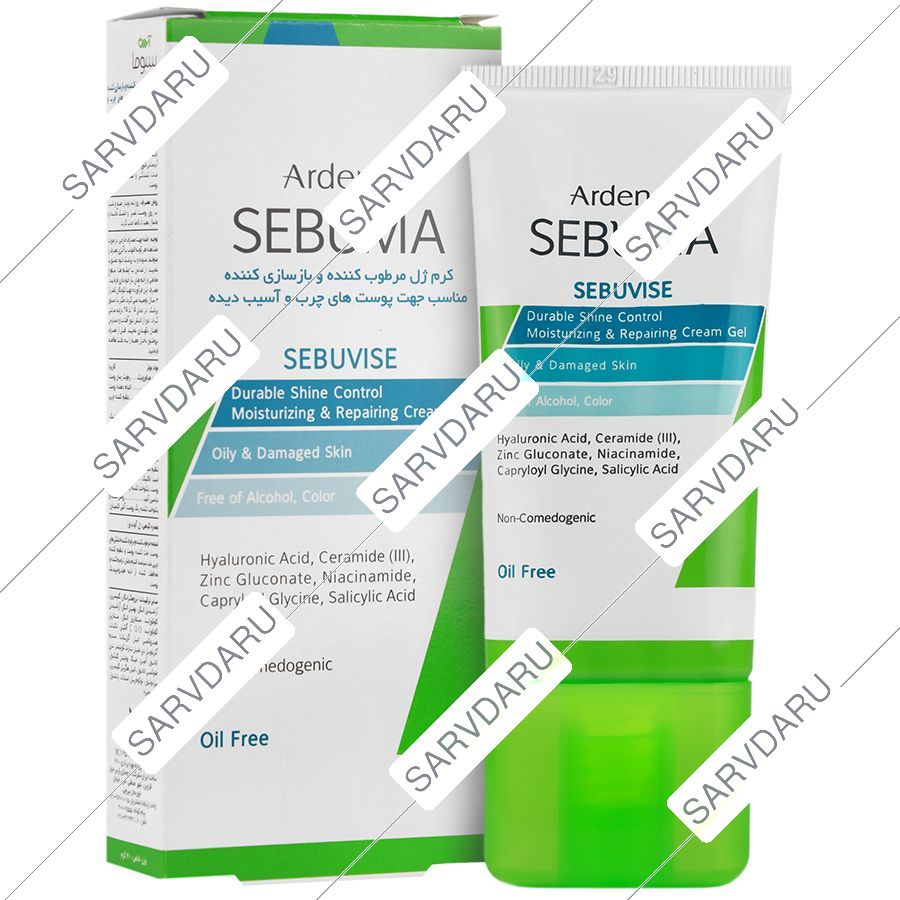 کرم ژل مرطوب کننده و بازسازی کننده سبوویس