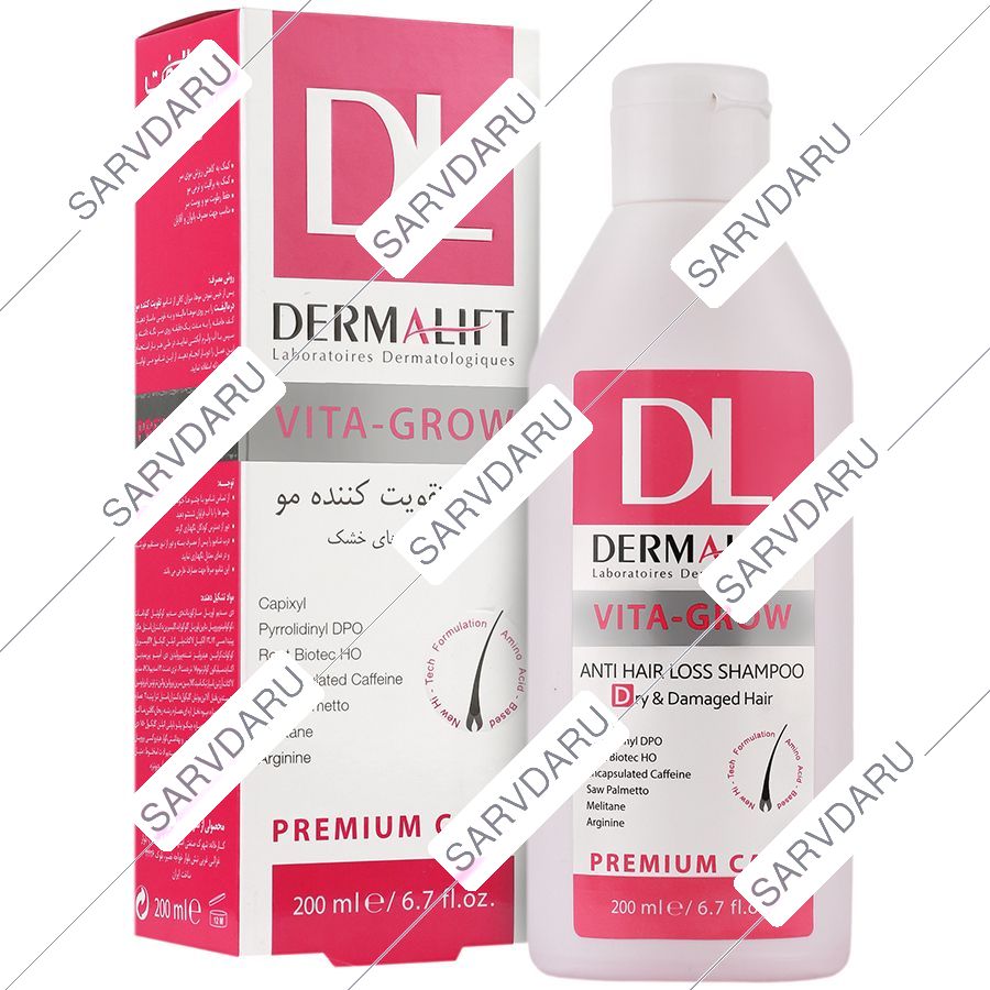 شامپو تقویت کننده موی خشک ویتاگرو