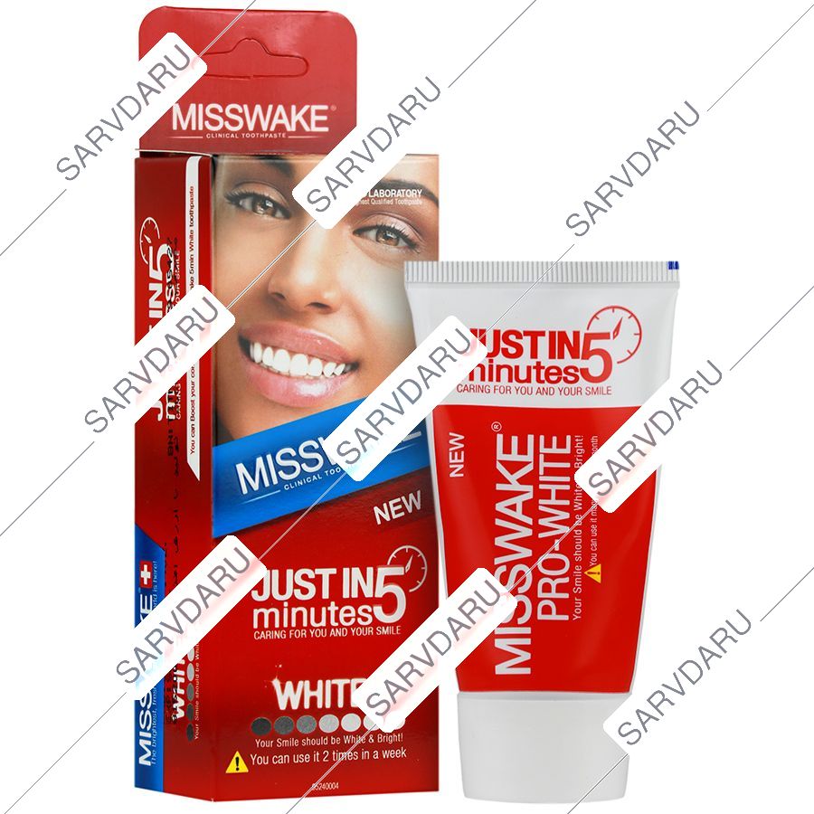 خمیر دندان سفید کننده 5 دقیقه ای