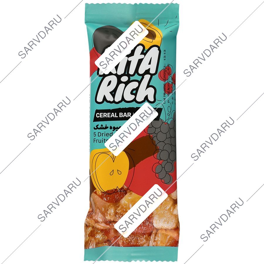 بار مخلوط غلات و میوه های خشک کیتاریچ