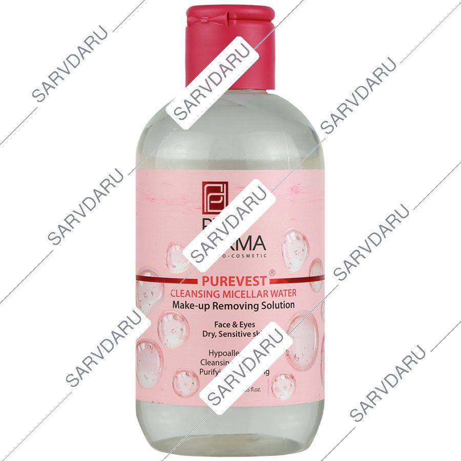 محلول پاک کننده آرایش پوست خشک پیور وست