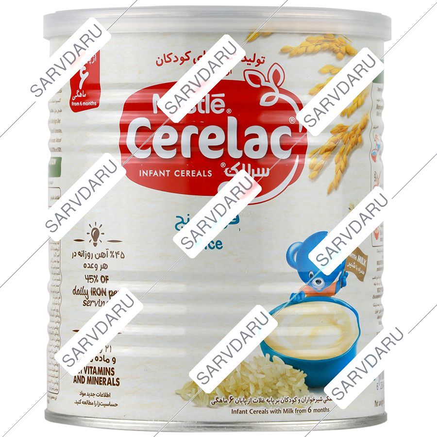 سرلاک فرنی برنج به همراه شیر