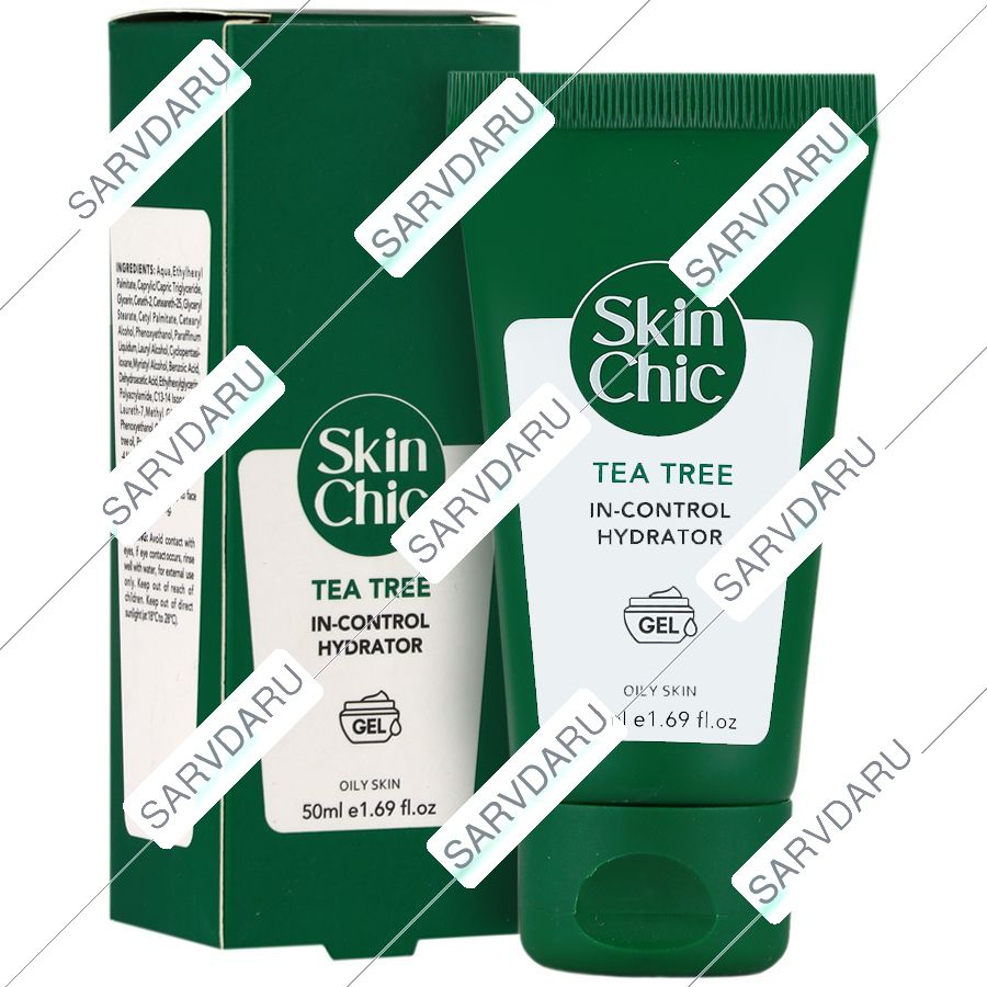 ژل کرم آبرسان عصاره درخت چای