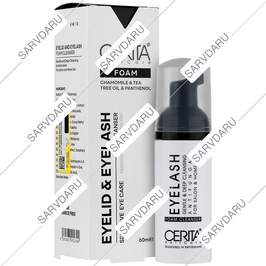 شامپو فوم شستشوی پلک و مژه