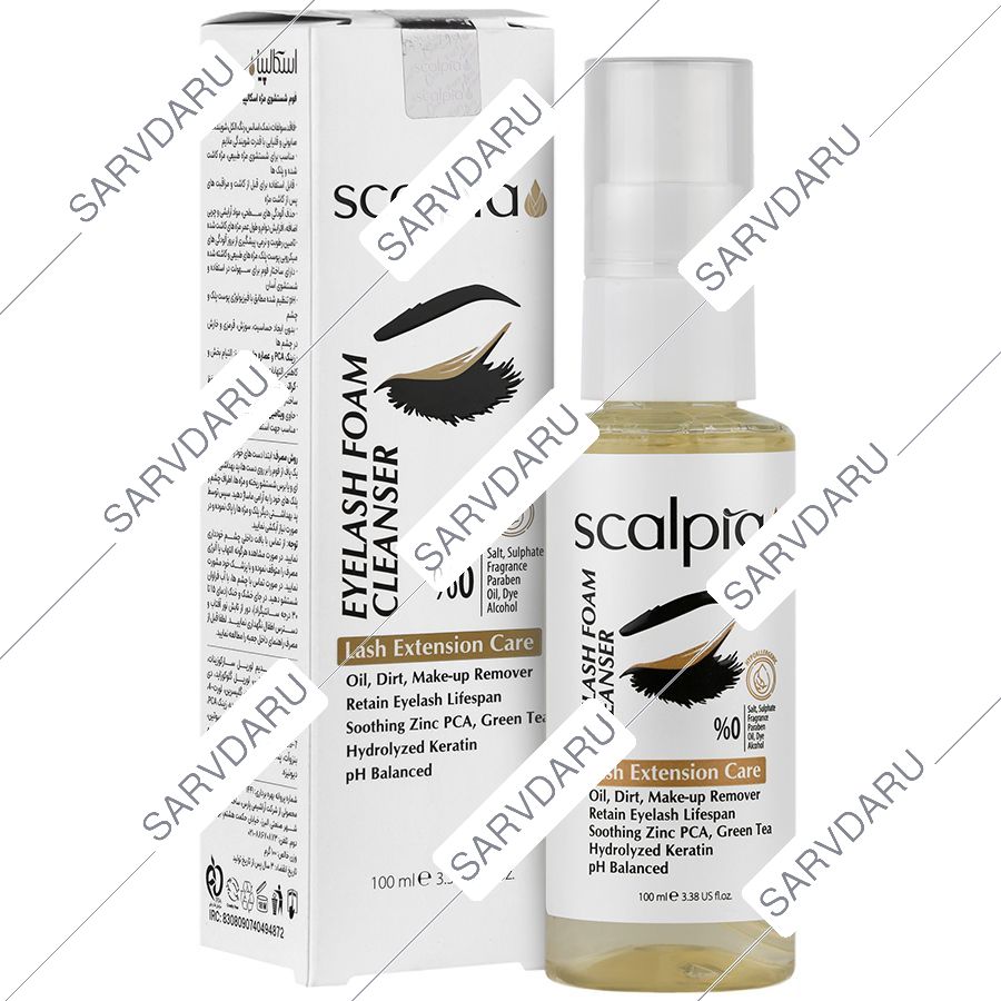 فوم شستشوی مژه