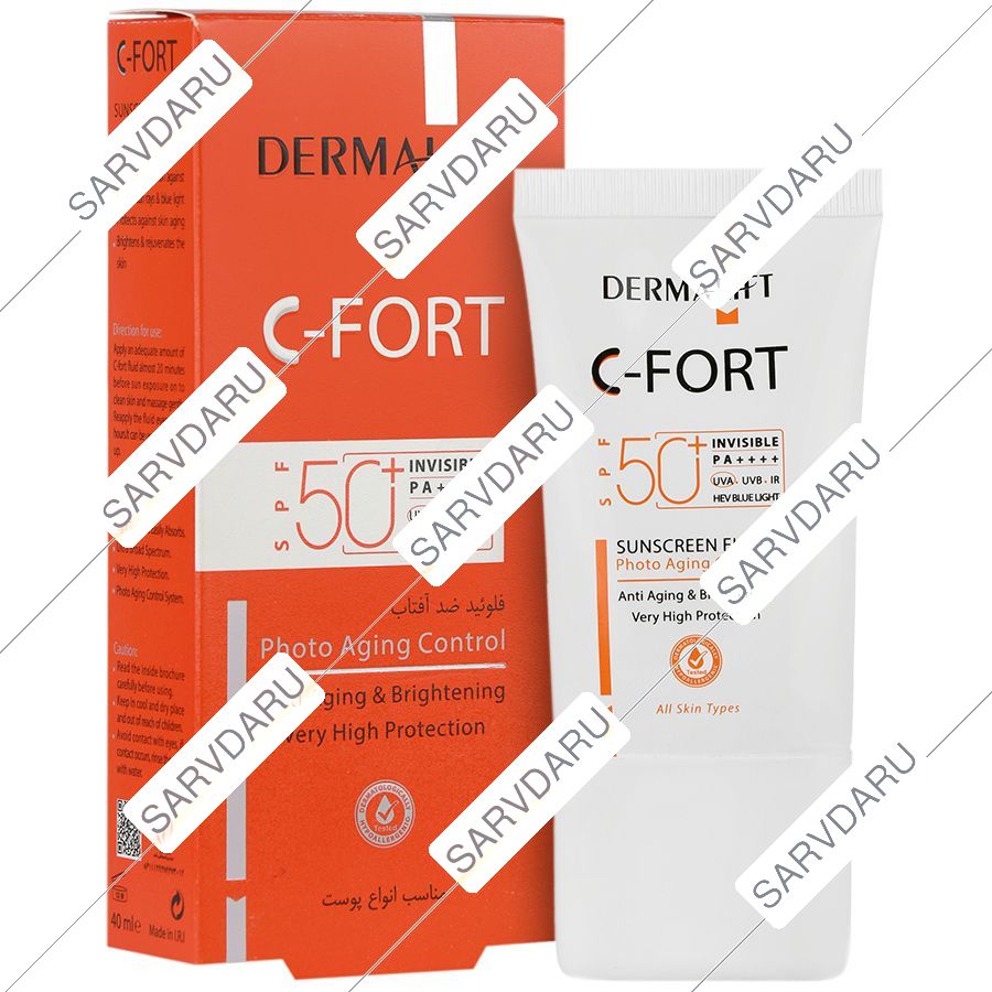 فلوئید ضد آفتاب سی فورت SPF50