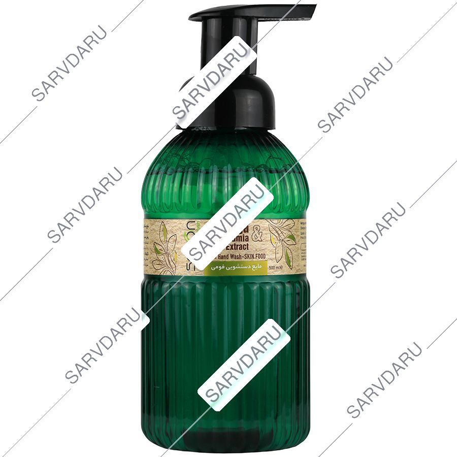 مایع دستشویی فومی مورینگا و ماکادمیا