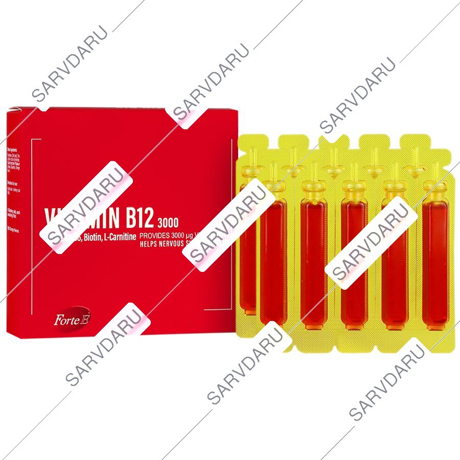 ویتامین ب12 فورت ای 3000