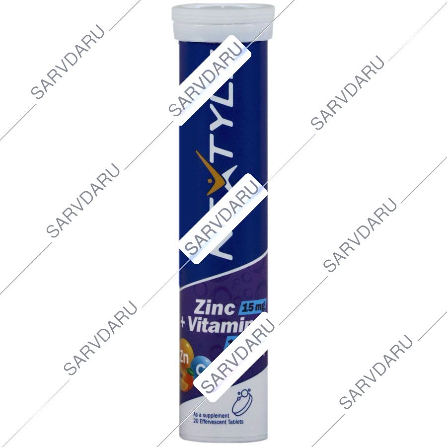 قرص جوشان زینک و ویتامین سی