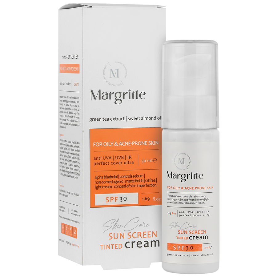 کرم ضد آفتاب رنگی پوست های چرب و مستعد آکنه