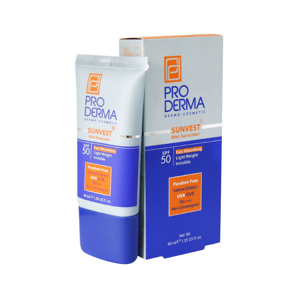 ضد آفتاب فاقد چربی مخصوص آقایان SPF50 سان وست