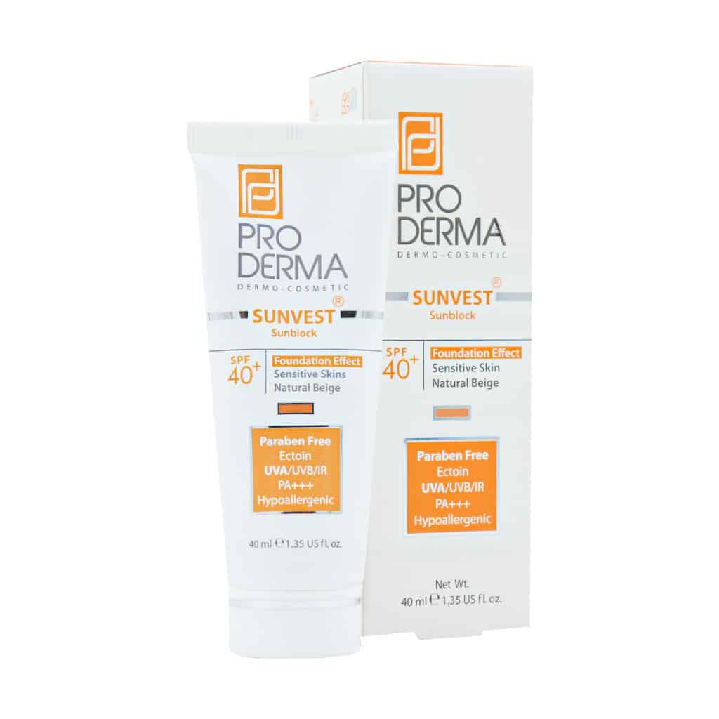 ضد آفتاب مینرال SPF40 سان وست