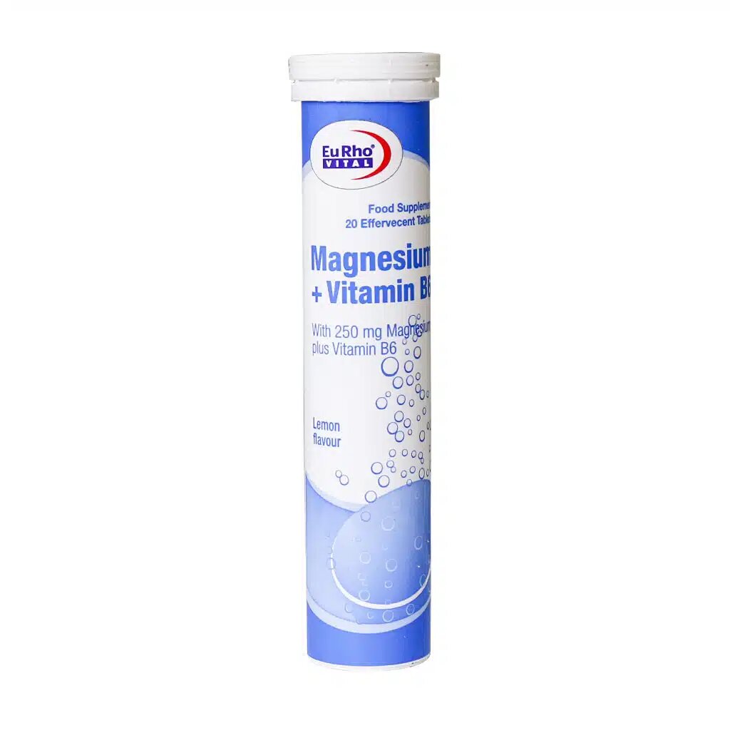 قرص جوشان منیزیم پلاس ویتامین ب 6