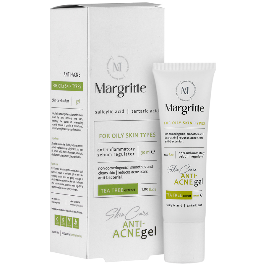 ژل آنتی آکنه مارگریت 30 میلی لیتر