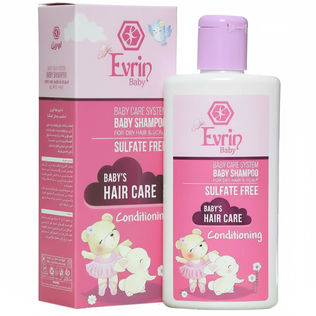 شامپو بچه اورین موهای خشک
