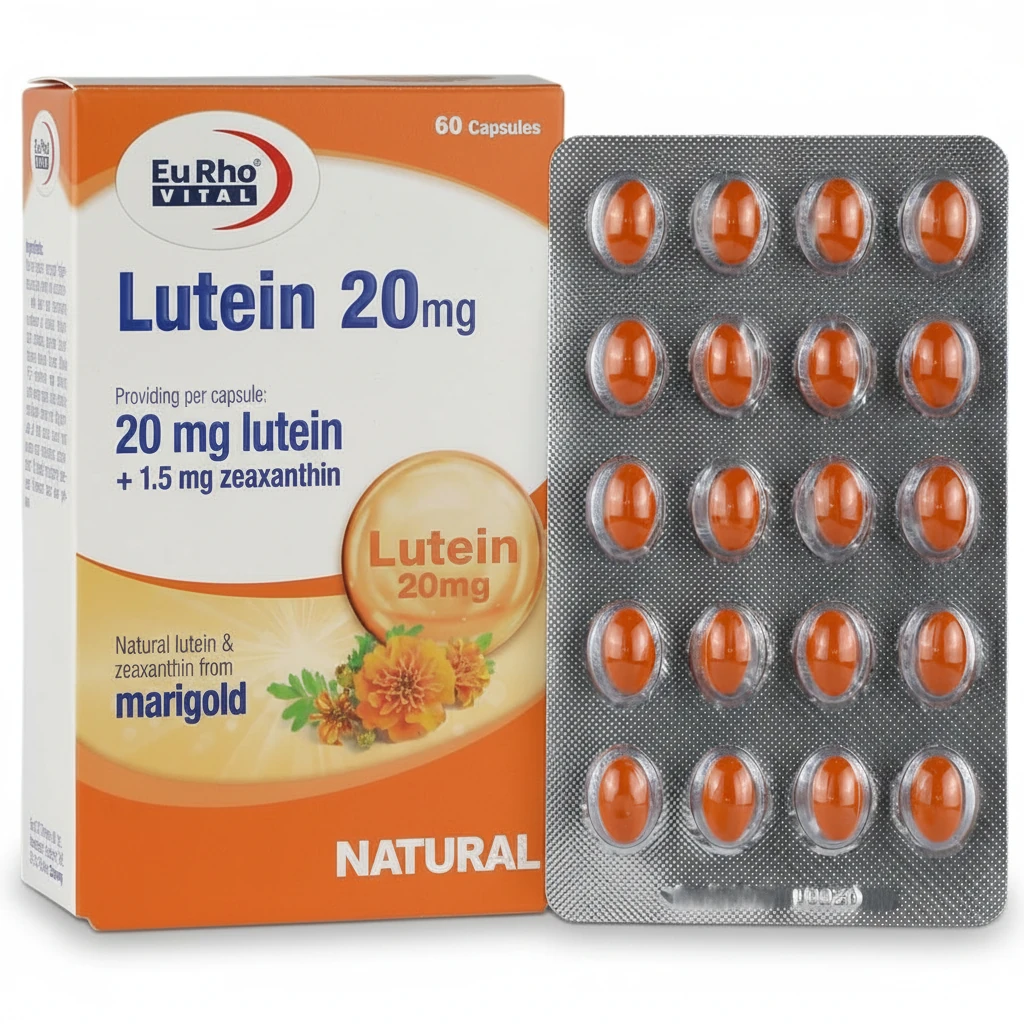 لوتئین یوروویتال 20 میلی گرم