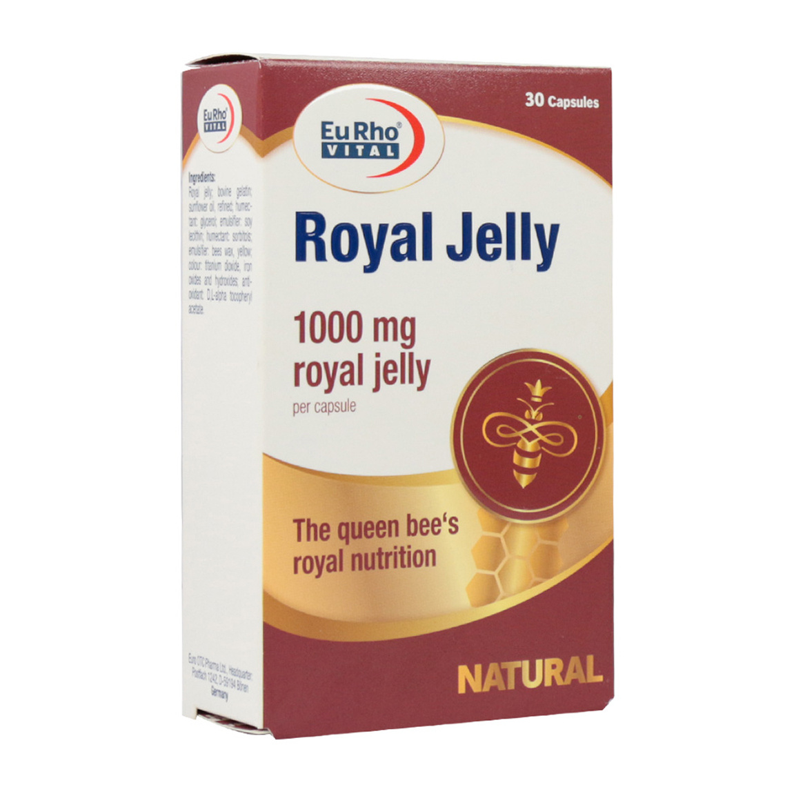 رویال ژلی یوروویتال 1000 میلی گرم