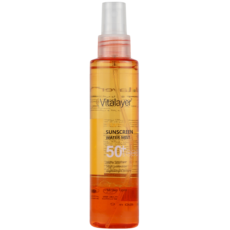 اسپری ضد آفتاب ویتامین سی SPF50 