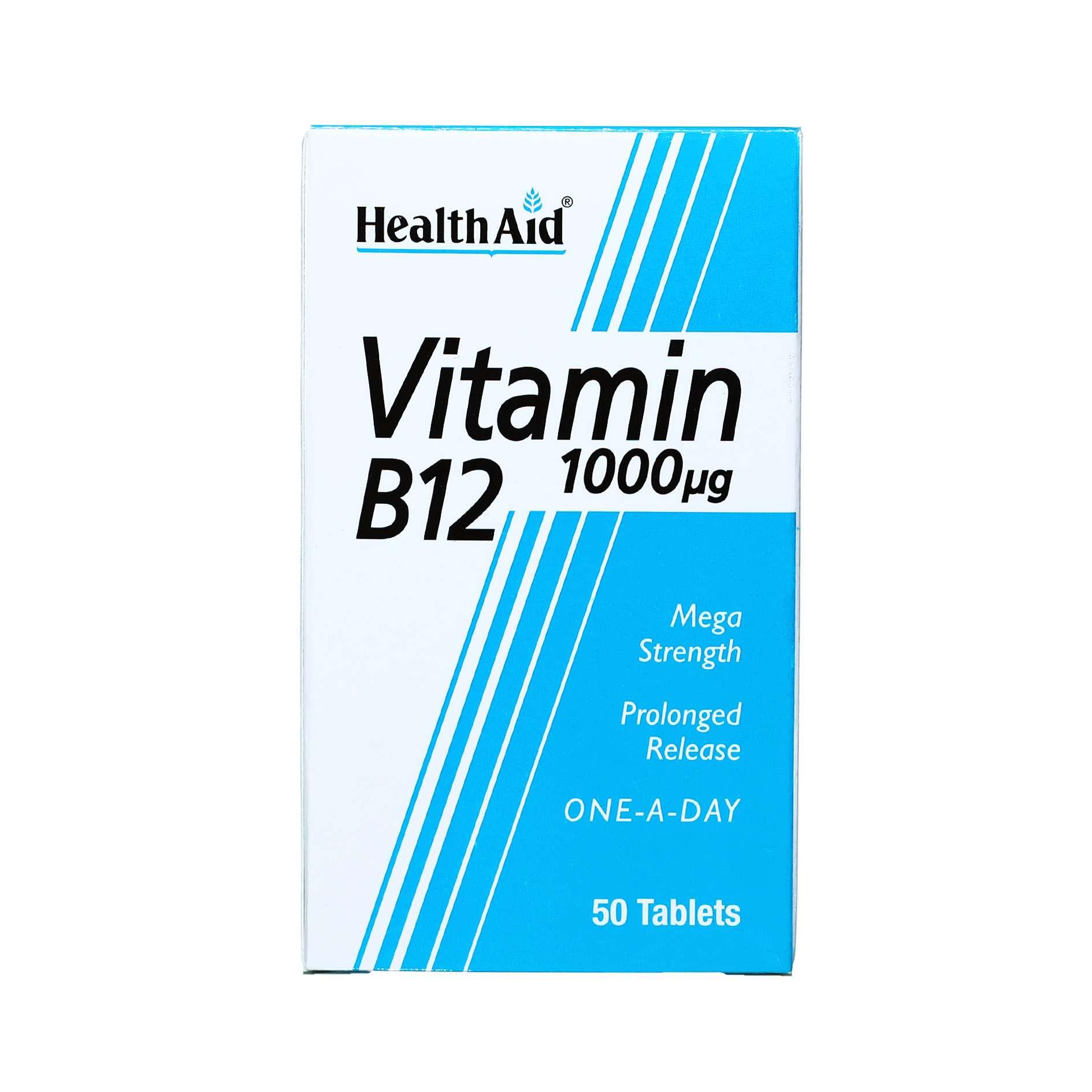 ویتامین ب12 هلث اید 1000 میکروگرمی