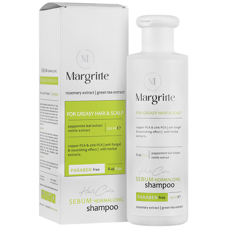 شامپو متعادل کننده چربی مو و پوست سر چرب