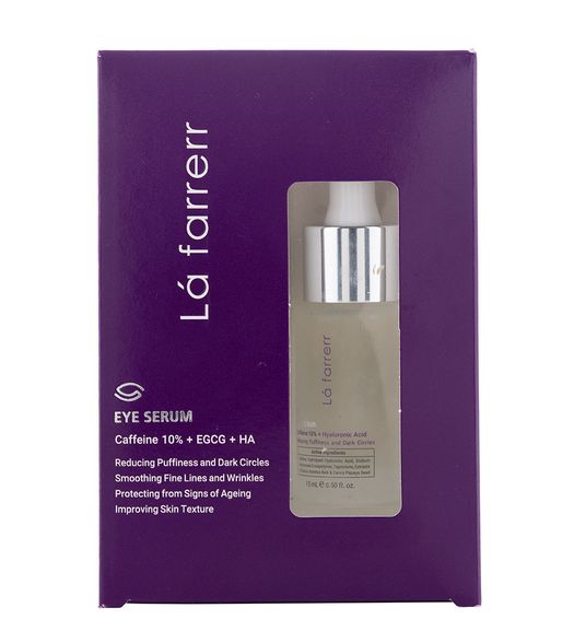 سرم دور چشم کافئین 10 درصد و هیالورونیک اسید