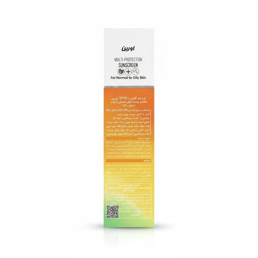 کرم ضد آفتاب پوست معمولی و چرب SPF50