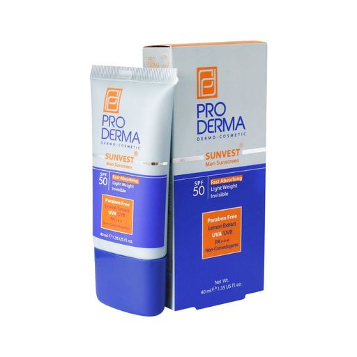 ضد آفتاب فاقد چربی مخصوص آقایان SPF50 سان وست