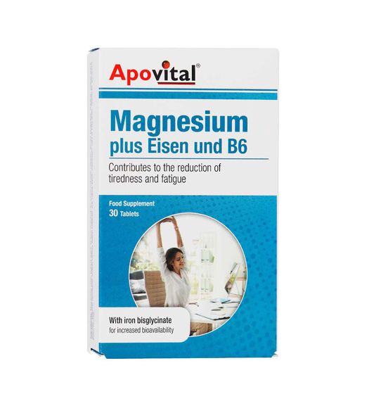 منیزیم پلاس آیزن و ب6 آپوویتال