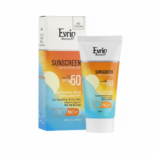 کرم ضد آفتاب SPF50 اورین پوست خشک و حساس 