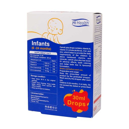 کامویت پلاس زینک و آهن