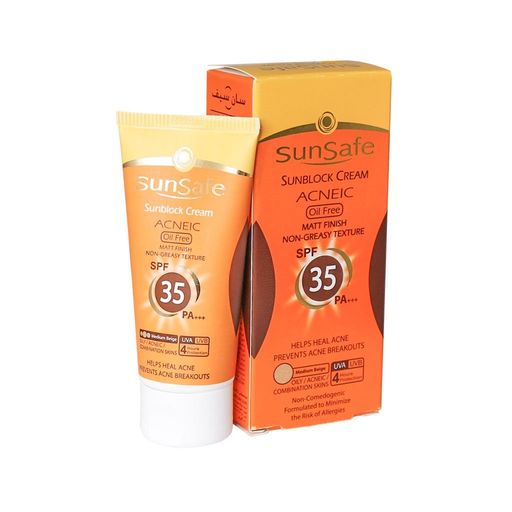 کرم ضد آفتاب آنتی آکنه SPF35