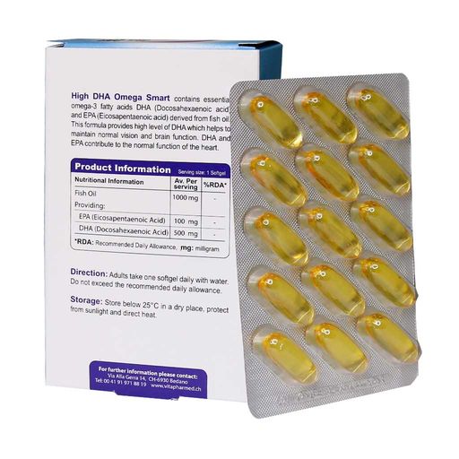 امگا 3 دی اچ ای بالا