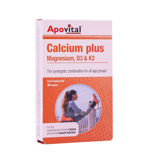کلسیم پلاس منیزیم و ویتامین د3 و کا2