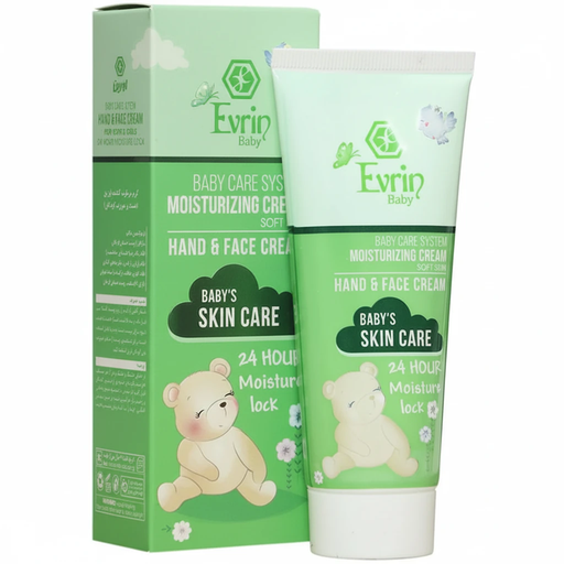 کرم مرطوب کننده دست و صورت کودک