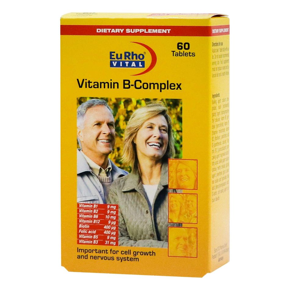 قرص ویتامین ب کمپلکس 60 عددی