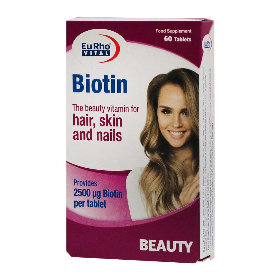 بیوتین یورو ویتال 60 عددی