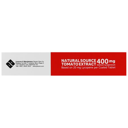 لیکوپن 20 میلی گرمی 30 عددی