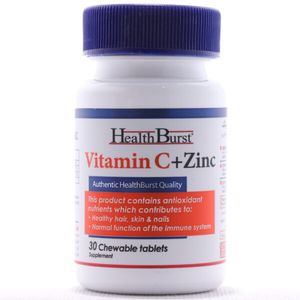 قرص جویدنی ویتامین سی و زینک