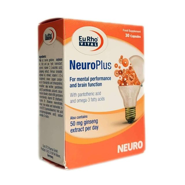 نورو پلاس یوروویتال 30 عددی