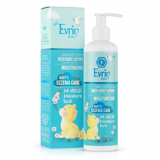 لوسیون بدن کودک اورین پوست خشک