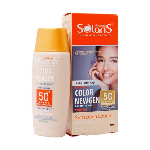 لوسیون ضد آفتاب کالر نیوژن SPF50