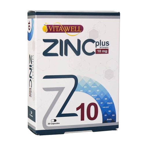 زینک پلاس 10 میلی گرمی ویتاول 30 عددی