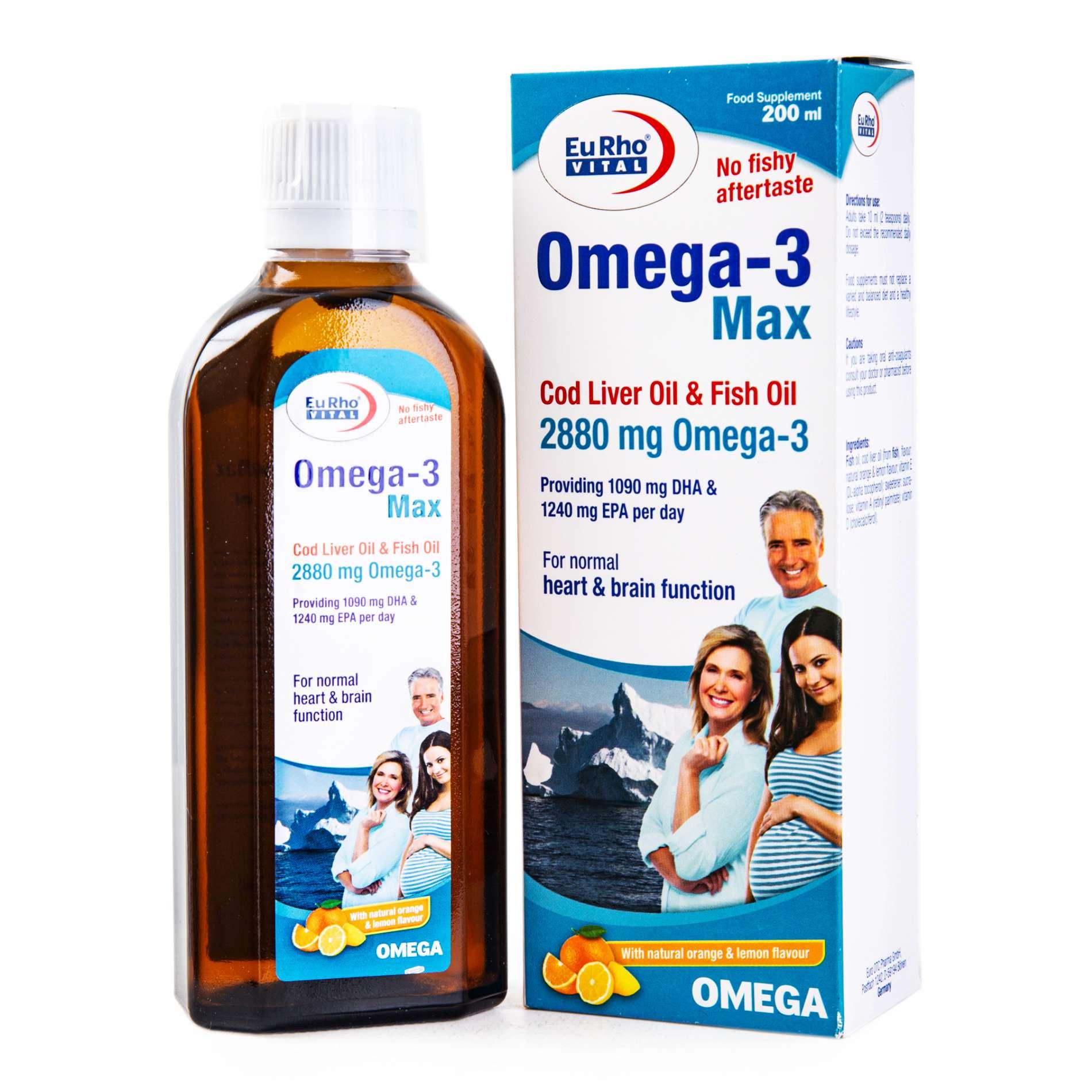 امگا 3 مکس 2880 میلی گرمی